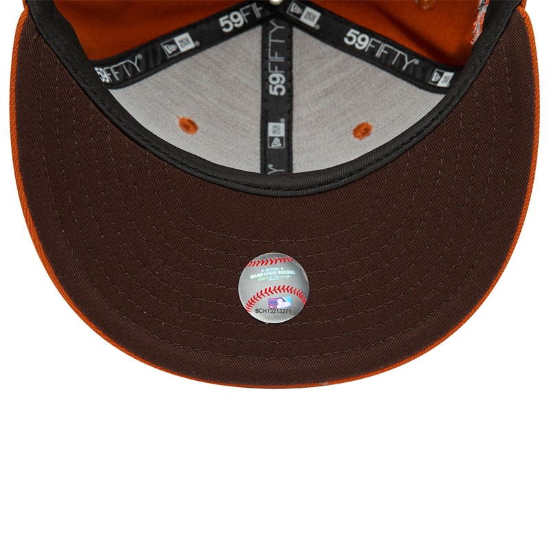 Orange New Era San Diego Padres Fall Colours Fitted Cap 59fifty | GFMH13482