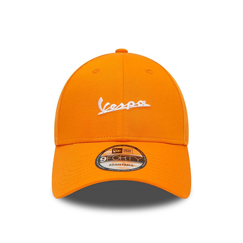 Orange New Era Vespa Seasonal Medium Adjustable Cap 9forty | PBXY59036