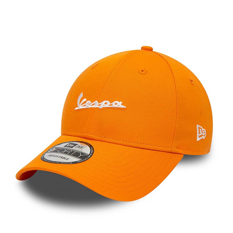 Orange New Era Vespa Seasonal Medium Adjustable Cap 9forty | PBXY59036