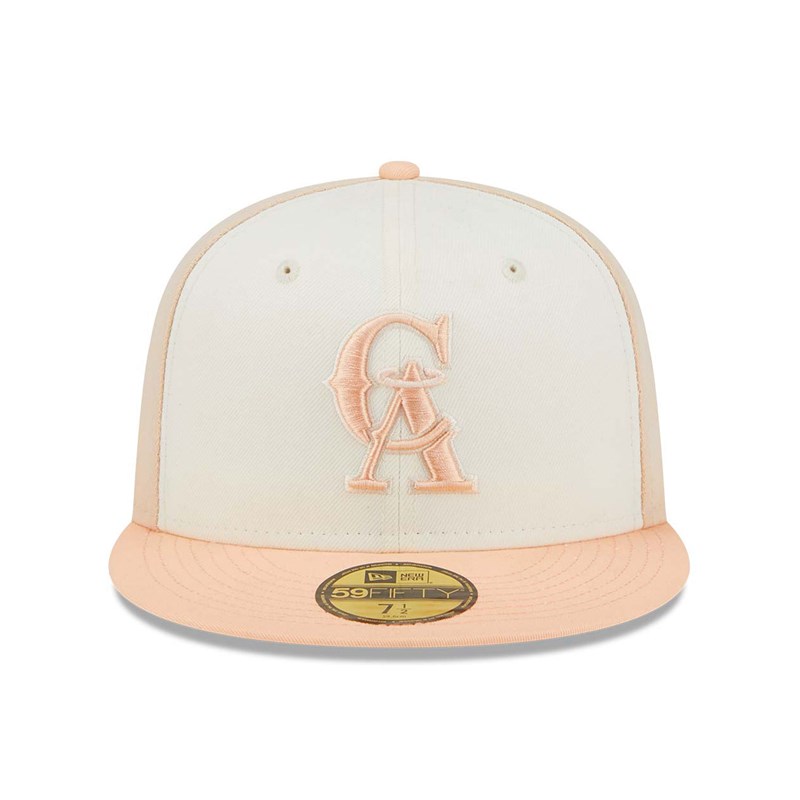 Pink New Era California Angels Anniversary Fitted Cap 59fifty | CXHJ02967