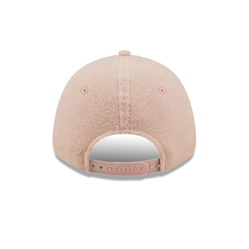 Pink New Era Manchester United Womens Borg Adjustable Cap 9forty | GNWX51627