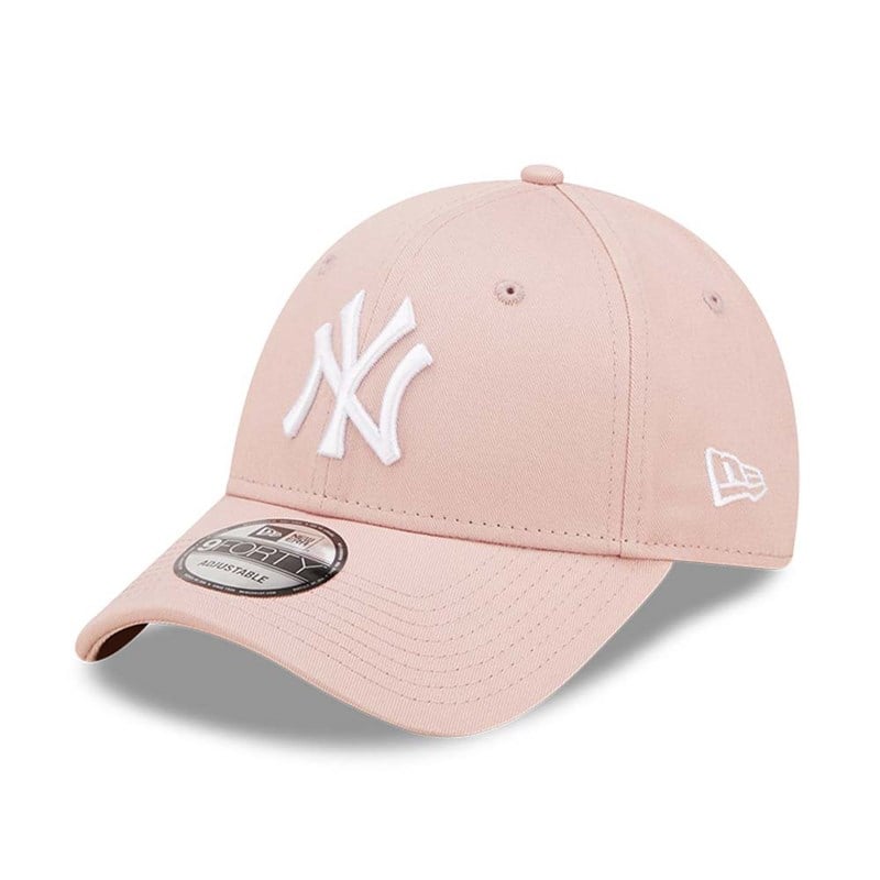 Pink New Era New York Yankees League Essential Adjustable Cap 9forty | LCDQ17620