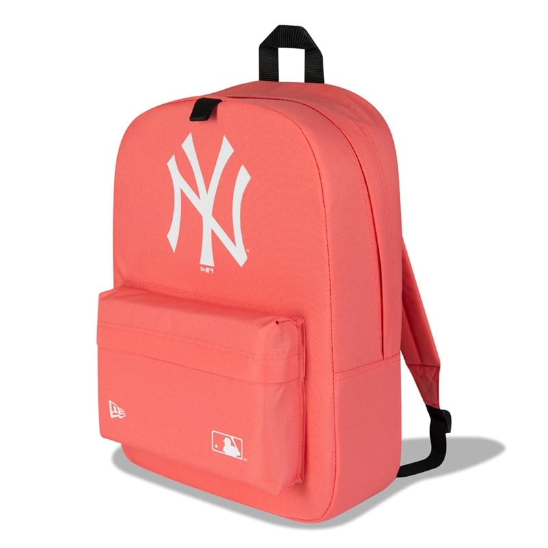 Pink New Era New York Yankees Stadium Rucksack Bag | HYTG83250