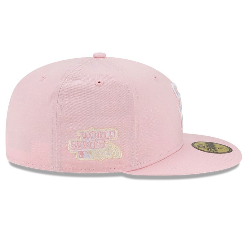 Pink New Era San Diego Padres Pastel Fitted Cap 59fifty | VGPX09478