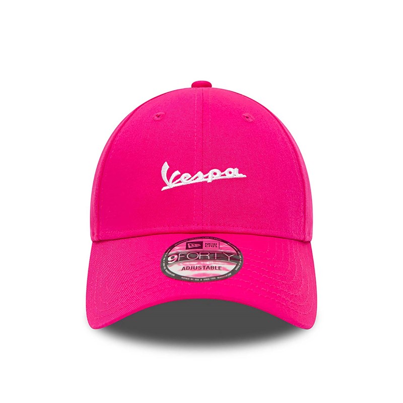 Pink New Era Vespa Seasonal Adjustable Cap 9forty | IZPU45083