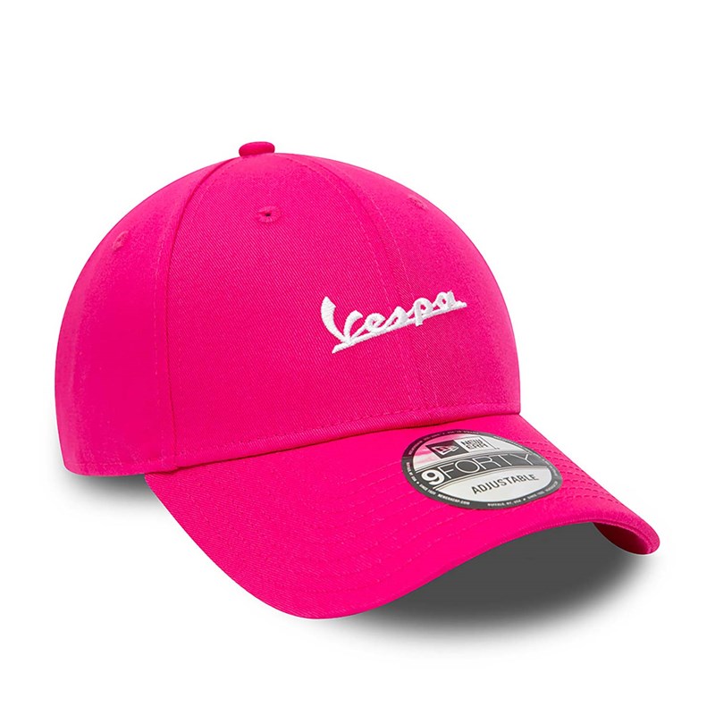 Pink New Era Vespa Seasonal Adjustable Cap 9forty | IZPU45083