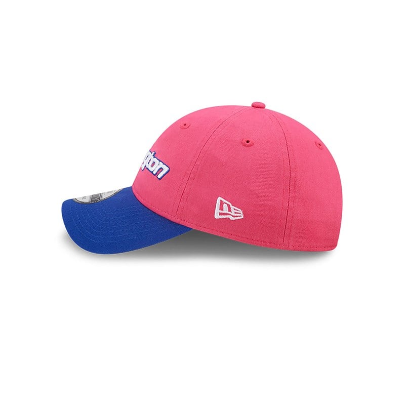 Pink New Era Washington Wizards Authentics Edition Adjustable Cap 9twenty | ZQWN57426