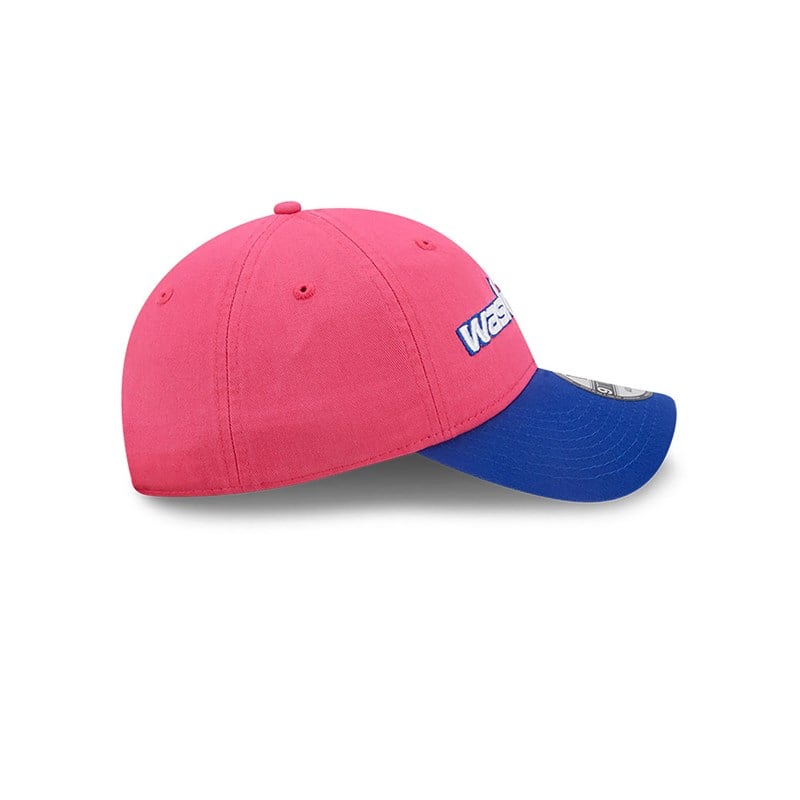 Pink New Era Washington Wizards Authentics Edition Adjustable Cap 9twenty | ZQWN57426