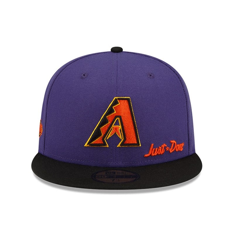 Purple New Era Arizona Diamondbacks Just Don X MLB Fitted Cap 59fifty | EPDA96304