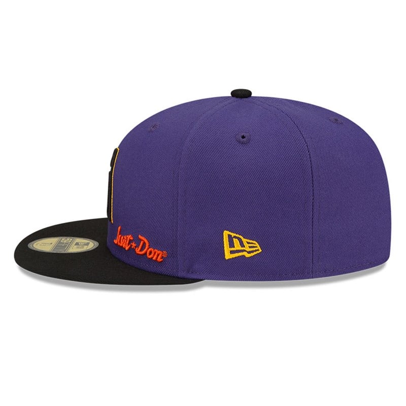 Purple New Era Arizona Diamondbacks Just Don X MLB Fitted Cap 59fifty | EPDA96304