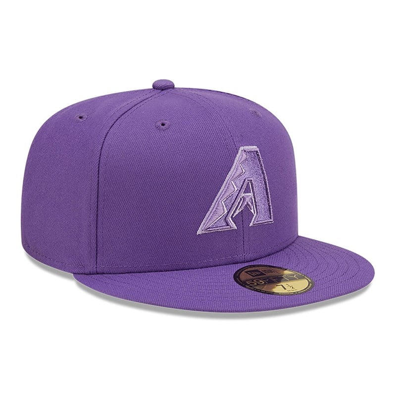 Purple New Era Arizona Diamondbacks Monocamo Cap 59fifty | CVYH85473