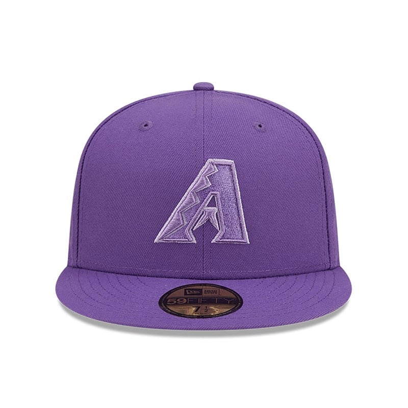 Purple New Era Arizona Diamondbacks Monocamo Cap 59fifty | CVYH85473