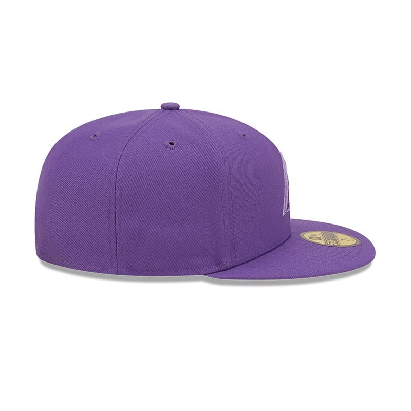 Purple New Era Arizona Diamondbacks Monocamo Cap 59fifty | CVYH85473