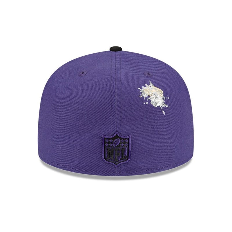 Purple New Era Baltimore Ravens X Staple Fitted Cap 59fifty | BROT62178