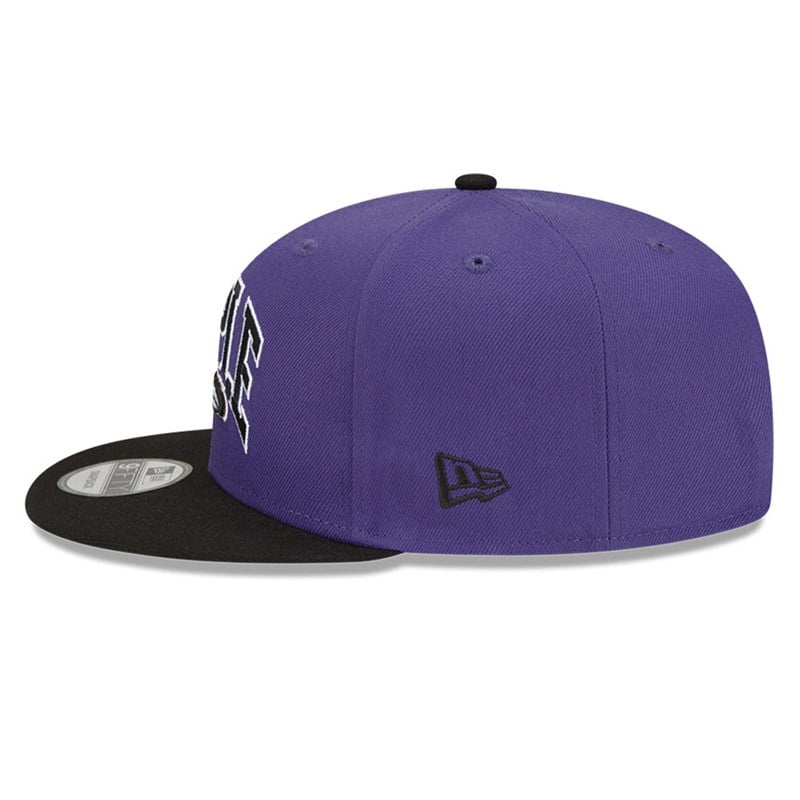 Purple New Era Baltimore Ravens X Staple Cap 9fifty | ROVS93462