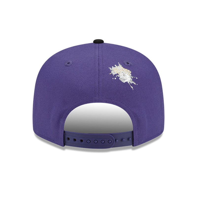 Purple New Era Baltimore Ravens X Staple Cap 9fifty | ROVS93462