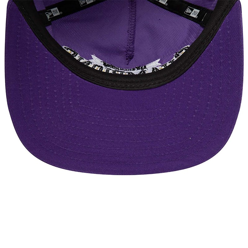 Purple New Era La Lakers League 17x Champions Golfer Cap Snapback | KSMB26180