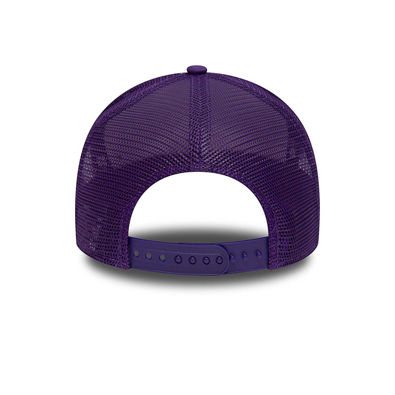 Purple New Era La Lakers League Champons A-frame Cap Trucker | EOYU85346