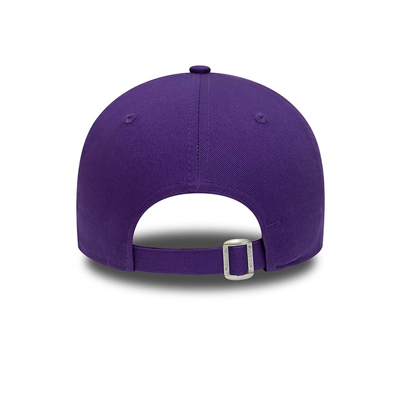 Purple New Era La Lakers Team Side Patch Adjustable Cap 9forty | KOXA93850