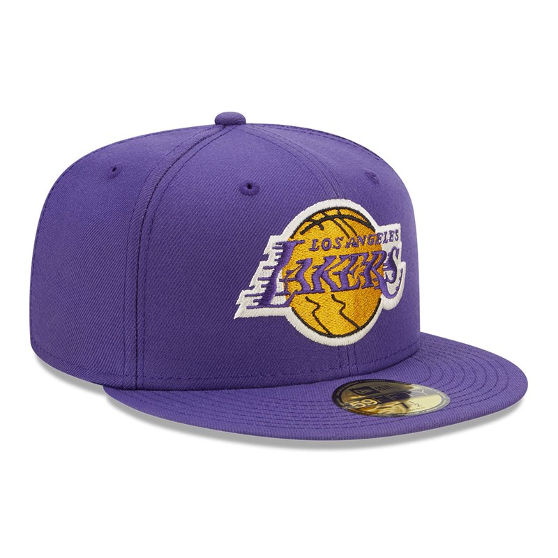 Purple New Era La Lakers Twilight Fantasy Fitted Cap 59fifty | ZPAI80659