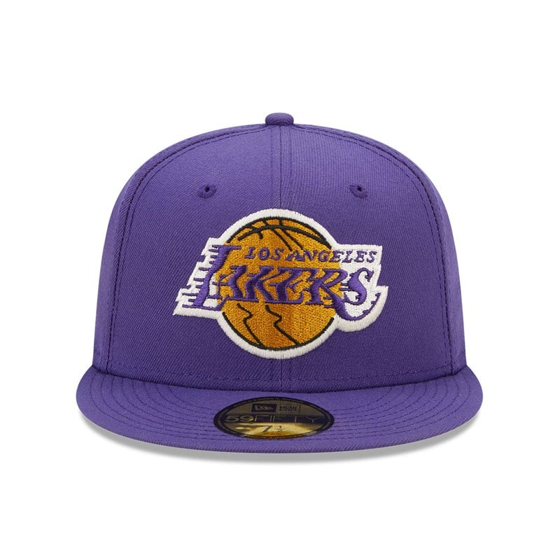 Purple New Era La Lakers Twilight Fantasy Fitted Cap 59fifty | ZPAI80659