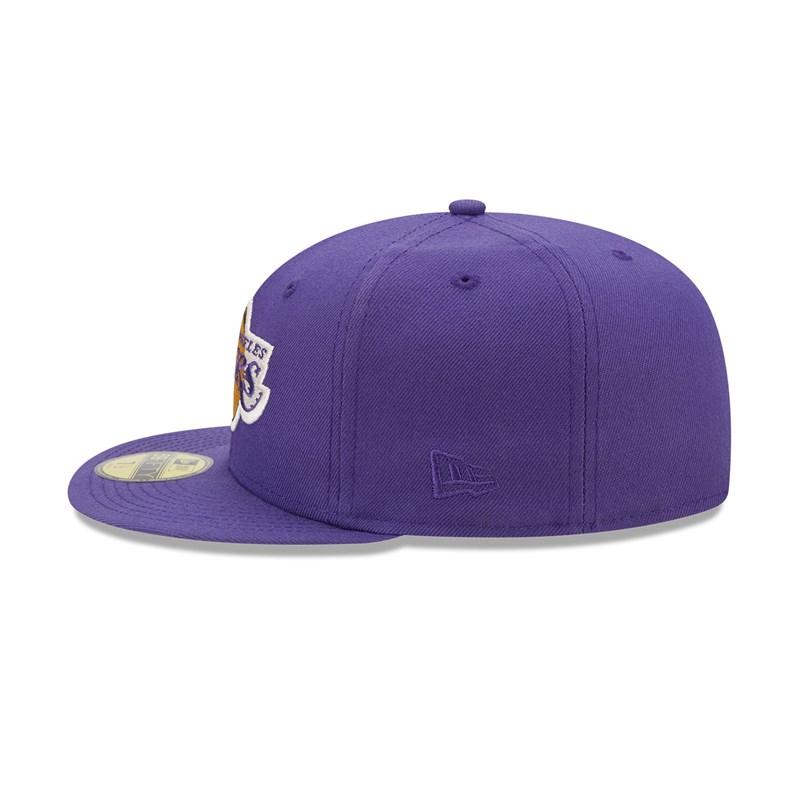 Purple New Era La Lakers Twilight Fantasy Fitted Cap 59fifty | ZPAI80659