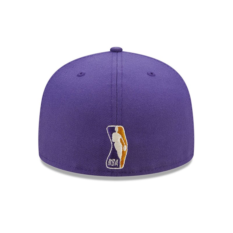 Purple New Era La Lakers Twilight Fantasy Fitted Cap 59fifty | ZPAI80659