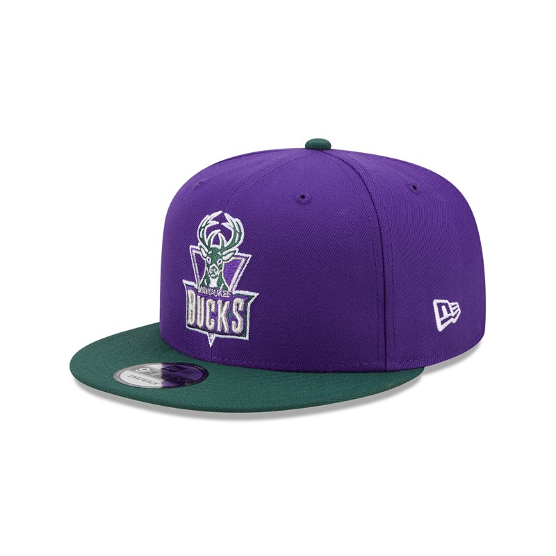 Purple New Era Milwaukee Bucks NBA Classic Cap 9fifty | RKNM29067