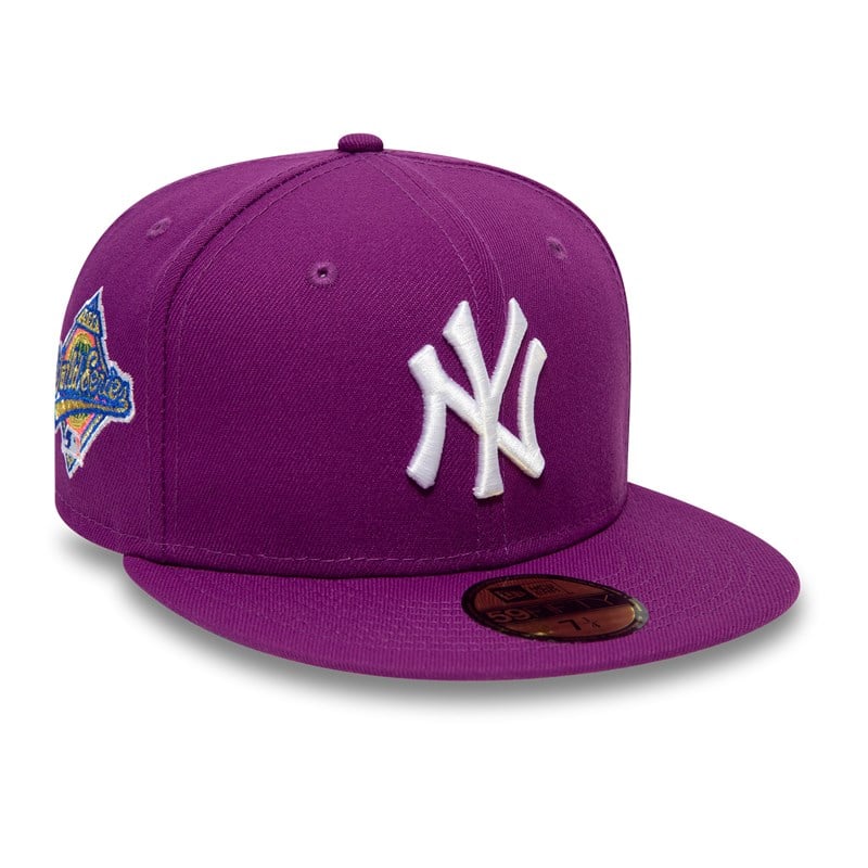 Purple New Era New York Yankees Fitted Cap 59fifty | CPTI51049