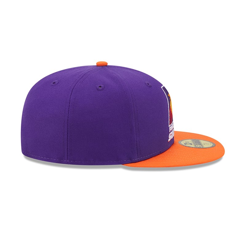 Purple New Era Suns NBA Classic Fitted Cap 59fifty | WEKP04918