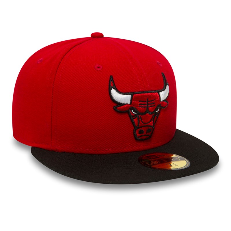 Red New Era Chicago Bulls Essential Cap 59fifty | OWML13794