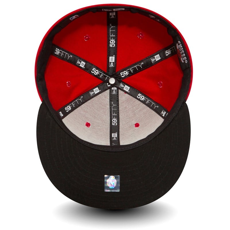 Red New Era Chicago Bulls Essential Cap 59fifty | OWML13794