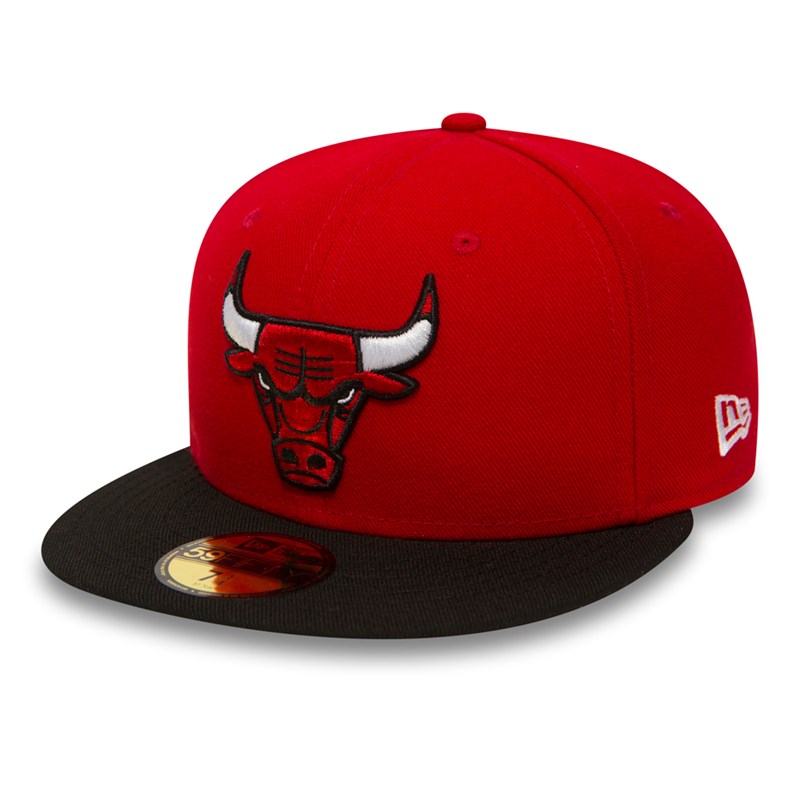 Red New Era Chicago Bulls Essential Cap 59fifty | OWML13794