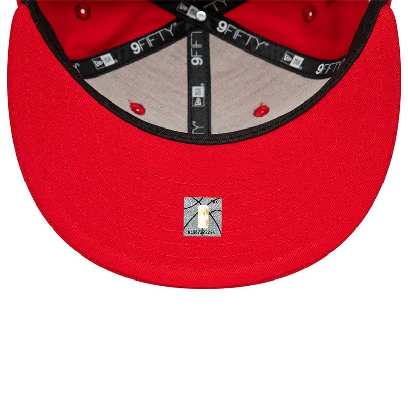 Red New Era Chicago Bulls NBA Paris Games Cap 9fifty | VFGR36029