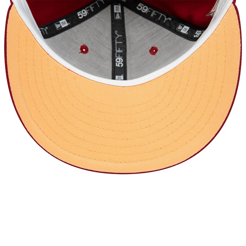 Red New Era Houston Astros 20 Years Fitted Cap 59fifty | IAWF08154