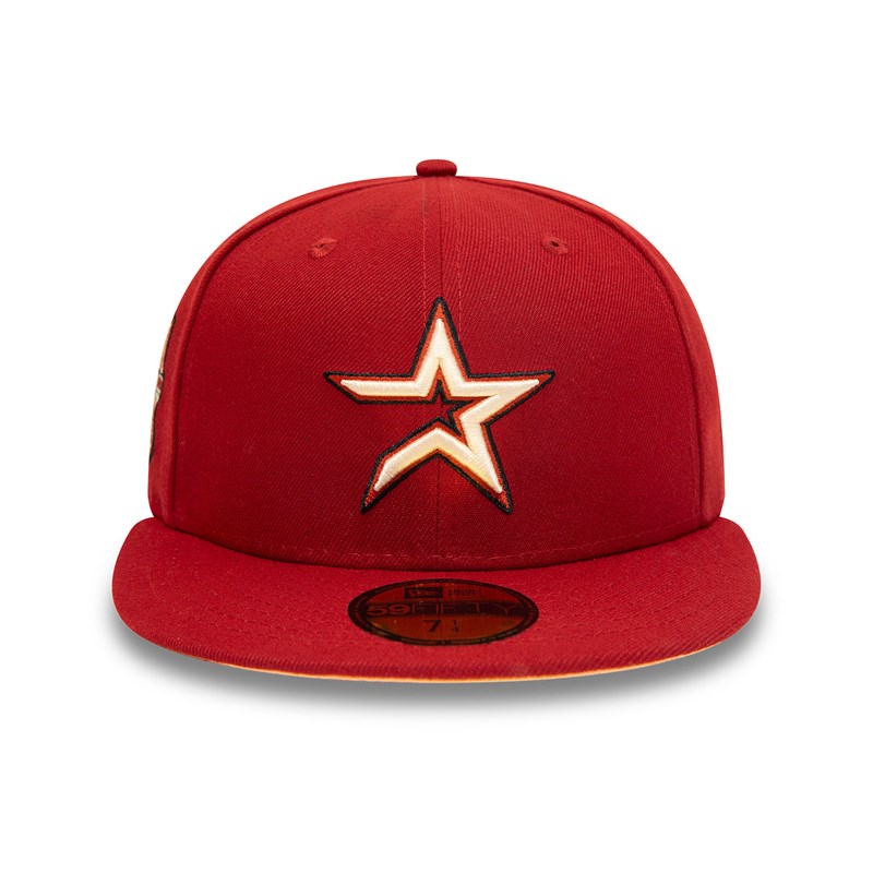 Red New Era Houston Astros 20 Years Fitted Cap 59fifty | IAWF08154