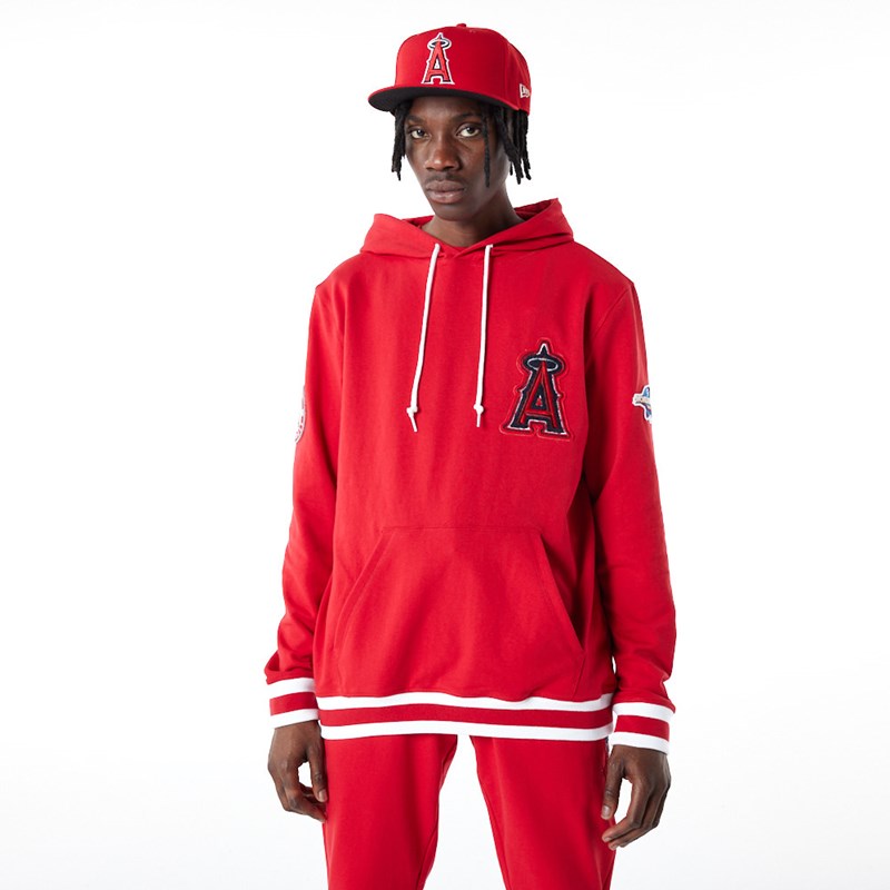 Red New Era La Angels MLB Logo Select Hoodie | ESOJ40325