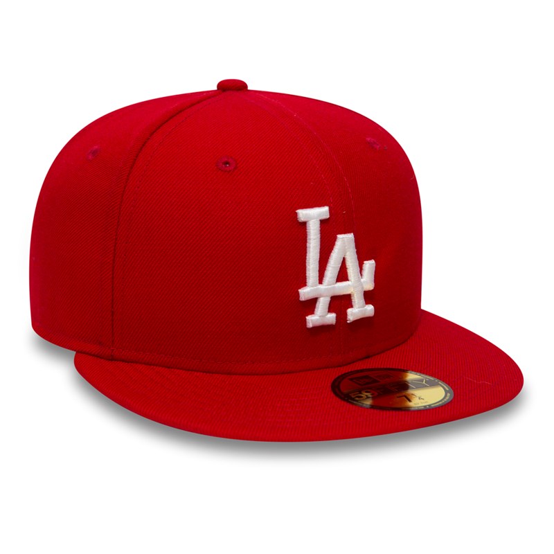 Red New Era La Dodgers Essential Cap 59fifty | YAKM54193