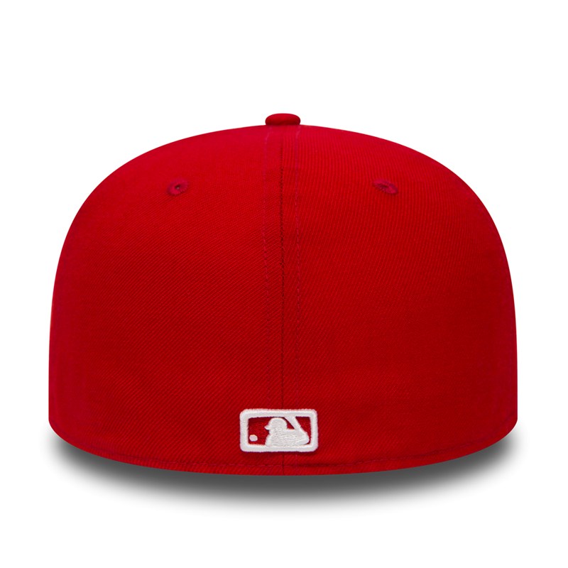 Red New Era La Dodgers Essential Cap 59fifty | YAKM54193