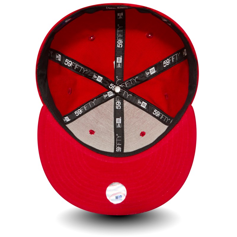 Red New Era La Dodgers Essential Cap 59fifty | YAKM54193