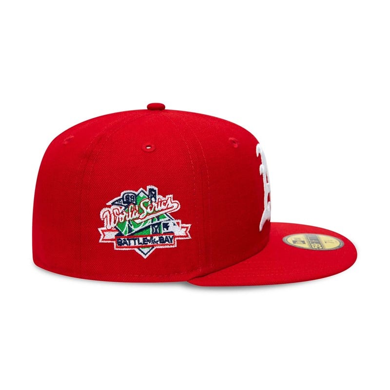 Red New Era Oakland Athletics World Series Fitted Cap 59fifty | WAOS14852