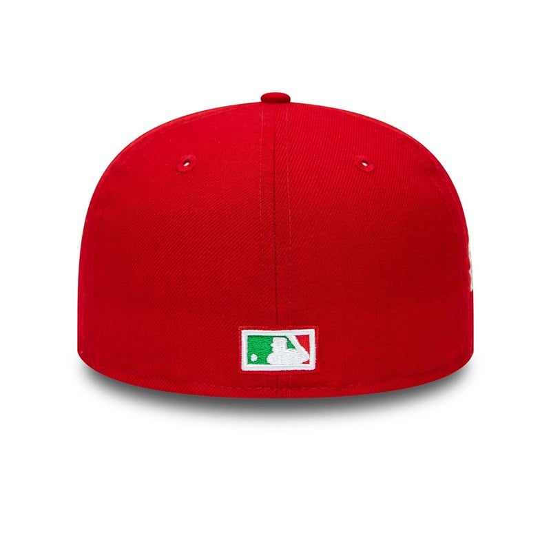 Red New Era Oakland Athletics World Series Fitted Cap 59fifty | WAOS14852