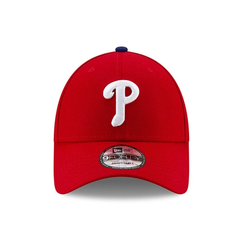 Red New Era Philadelphia Phillies League Cap 9forty | PMJZ37509