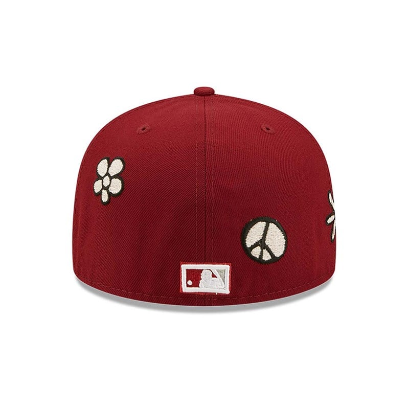 Red New Era Philadelphia Phillies MLB Sunlight Pop Cap 59fifty | RPBV15830