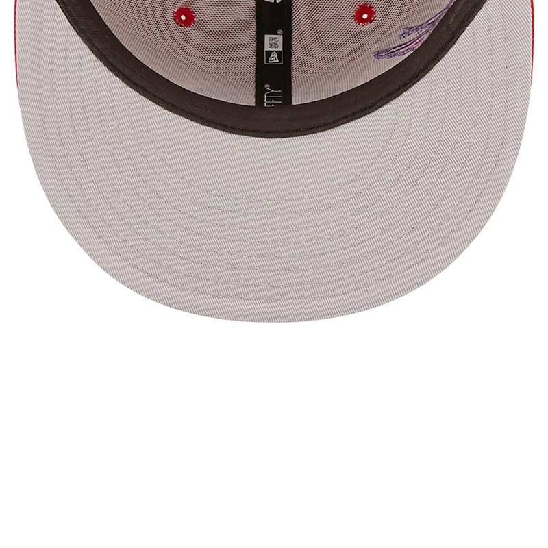 Red New Era San Francisco 49ers NFL Blooming Fitted Cap 59fifty | TXSJ03851