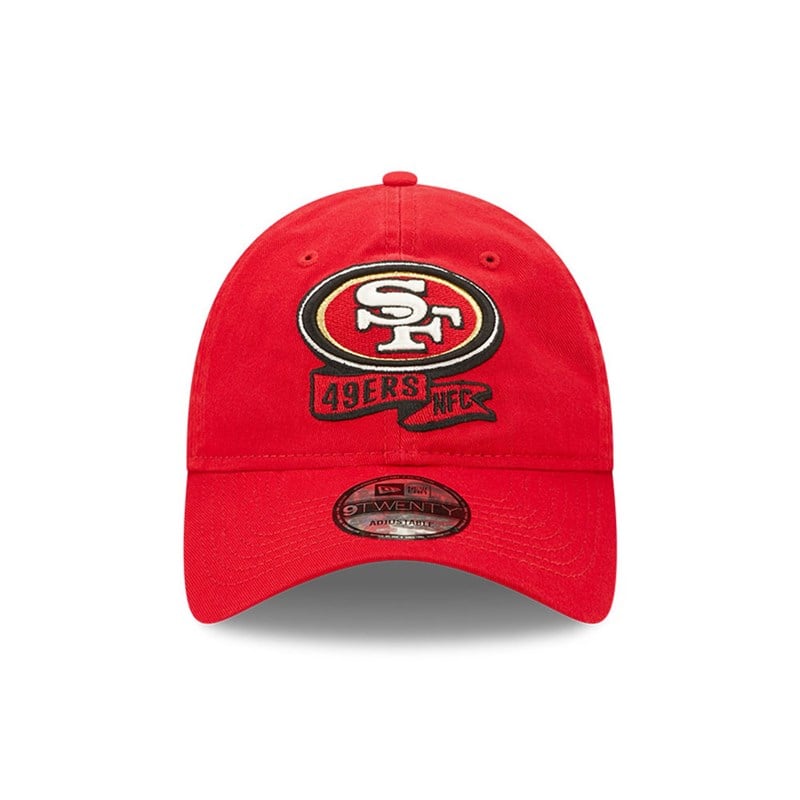 Red New Era San Francisco 49ers NFL Sideline 2022 Adjustable Cap 9twenty | WYTQ97018