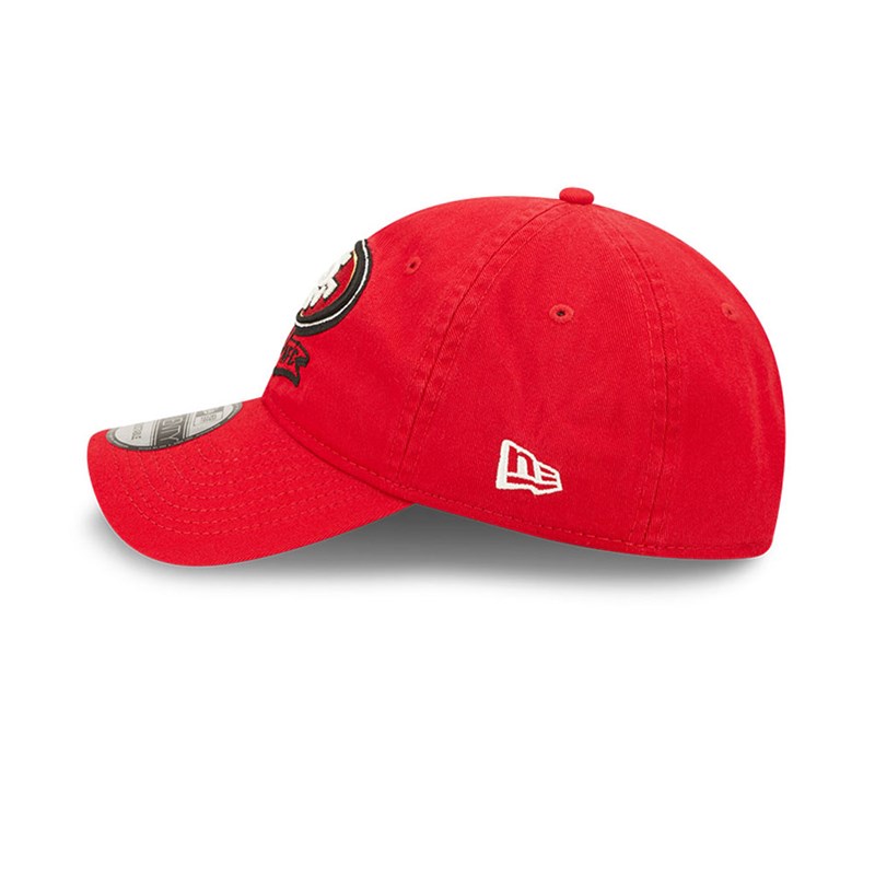 Red New Era San Francisco 49ers NFL Sideline 2022 Adjustable Cap 9twenty | WYTQ97018