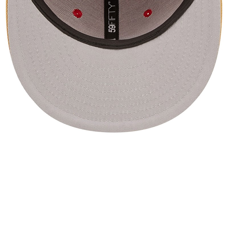 Red New Era San Francisco 49ers Ne Letterman Fitted Cap 59fifty | YEVP76152