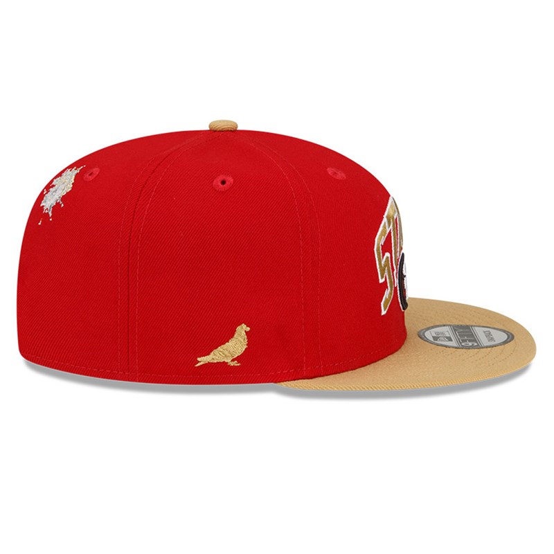 Red New Era San Francisco 49ers X Staple Cap 9fifty | NHEK16290