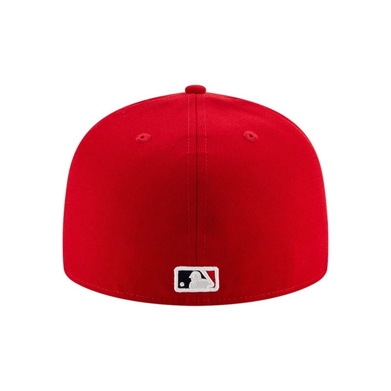 Red New Era St. Louis Cardinals Authentic On Field Game Cap 59fifty | TYIP32904